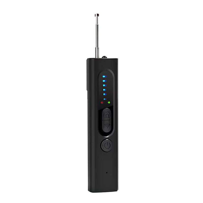 LS VISION Drahtloser HF-Signaldetektor und Anti-Spionage-Detektor zur Erkennung versteckter Kameras sowie magnetischer GPS-Ortungs-Tracker in Schwarz - Bild 10