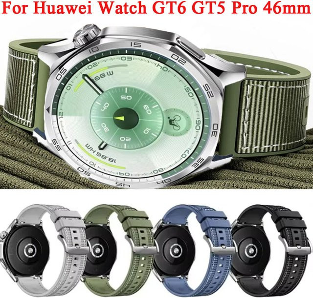 Huawei Uhrenarmband Silikon, 22 mm, Unisex - Bild 1