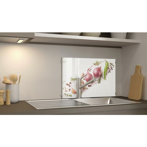 NOVADOORS Glasboard Garlic + Onion, mehrfarbig, Glas, glänzend - Bild 1