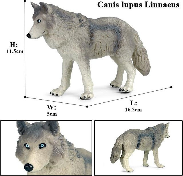 Oenux Wilde Bestie Tiere Wolf, Actionfiguren, ab 3 Jahre - Bild 1