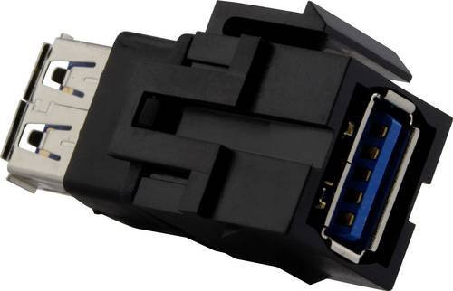 Merten USB-Steckdose Einsatz Schwarz MEG4582-0001 - Bild 1