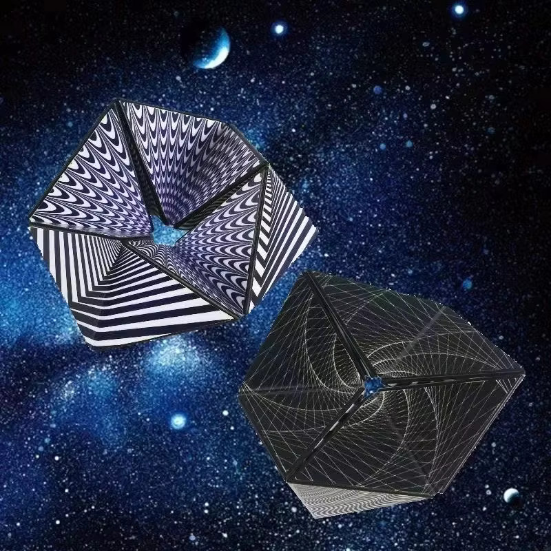 Meade 3D-Stereo-Geometrie-Zauberwürfel, Kinderpuzzle-Spielzeug - Bild 2