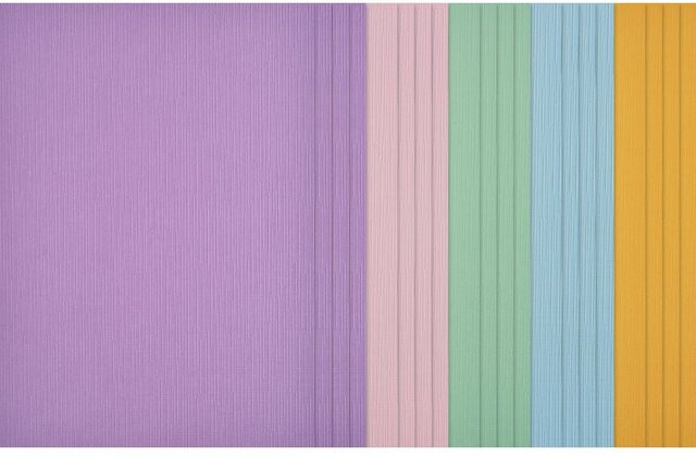 VBS Leinenkarton Pastel Poetry Multicolor A5 - Bild 1