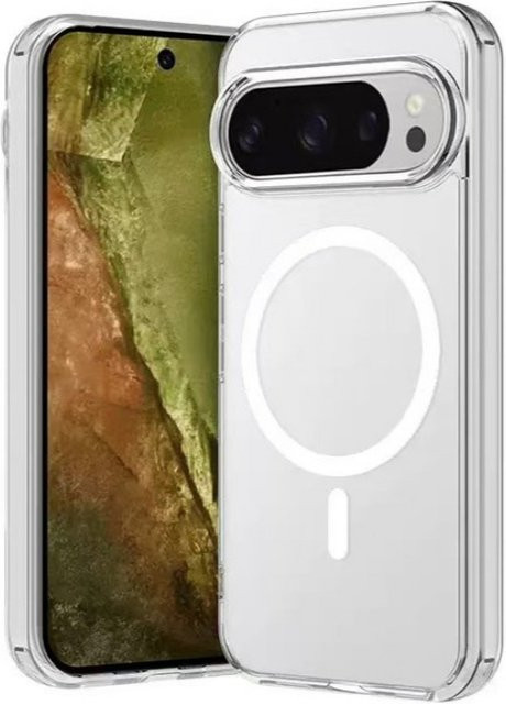 MagSafe Magnetische Hülle für Google Pixel 10 Pro XL 9 8 7 Ultra Slim Crystal Transparente TPU Schutzhülle - Bild 1
