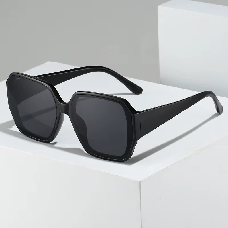 Rexxar Sonnenbrille, quadratisch, Vollrand, Kunststoff, schwarz, Unisex - Bild 2