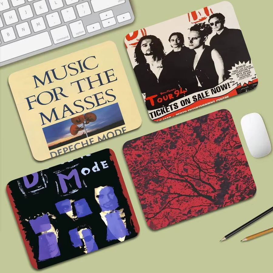 Rastar Depeche Mode Singer Shortcuts Mauspad aus Stoff mit rutschfester Gummibasis für Laptop und Heimcomputer - Bild 2