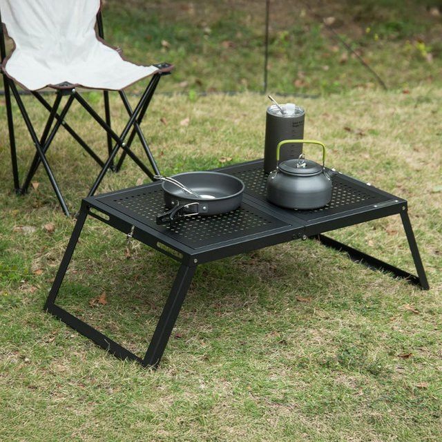 CHANGE MOORE Tragbarer IGT-Campingtisch, faltbarer Outdoor-Klapptisch mit Aufbewahrungstasche für Picknick und Grillen - Bild 1