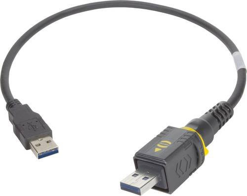 HARTING Sensor-Aktor-Steckverbinder konfektioniert grau Länge: 2 m - Bild 1
