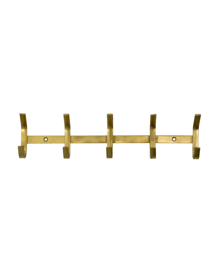 House Doctor Wandregal Hank in Gold aus Metall mit glänzendem Finish, Breite: 29 cm - Bild 1