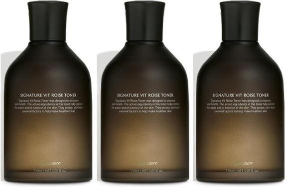 DEMAR3 Signature Vit Roise Toner, 150 ml, 3er Pack, Normale Haut - Bild 1