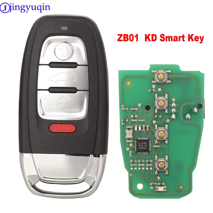 Jingyuqin Universal Fernbedienung KEYDIY KD Smart Key ZB01 ZB28 für KD-X2 Schlüssel Generator Control Schlüssel in Schwarz - Bild 2