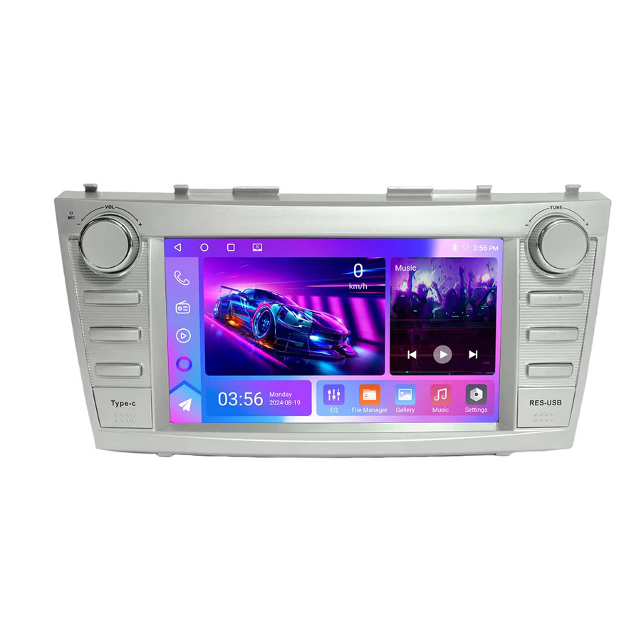 Icreative Android Auto Radio für Toyota Camry XV40 2006-2011 mit 8 Zoll Display, Carplay, Multimedia, Navigation und GPS - Bild 5