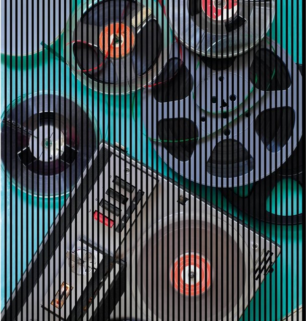 FN Acustico Akustikplatte Tape 2 aus MDF in Multicolour, B/H/T: 225,3 x 240,0 x 1,9 cm - Bild 1