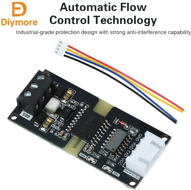 diymore Isoliertes TTL-zu-RS485 Pegelmodul mit automatischer Flussregelung DC 3-5V - Bild 1