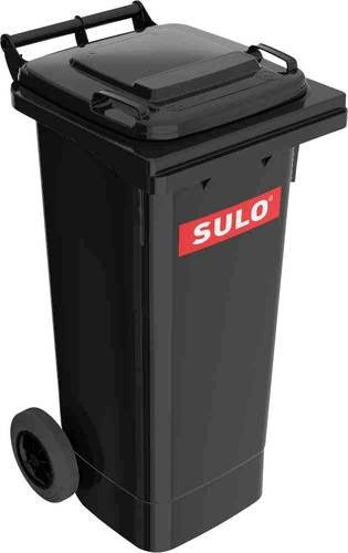 SULO Mülltonne aus Kunststoff, Grau, Volumen: 80 l, B/T/H: 44,5 x 51,6 x 92 cm - Bild 1