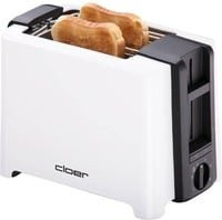 Cloer Toaster Full Size 3531 in Weiß mit Auto-Shutoff - Bild 1