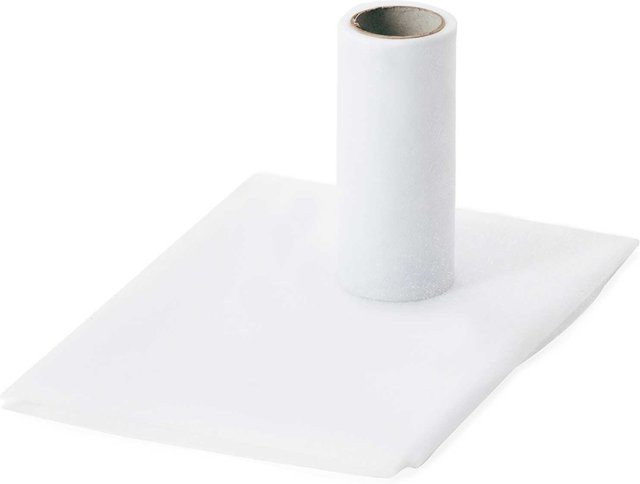 idee. Creativmarkt Dekostoff Organza Weiß B: 200 cm, H: 70 cm - Bild 1