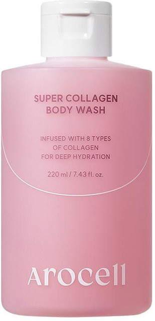 Arocell Super Kollagen Körperwäsche, 220 ml, mit Kollagen und Koffein - Bild 1