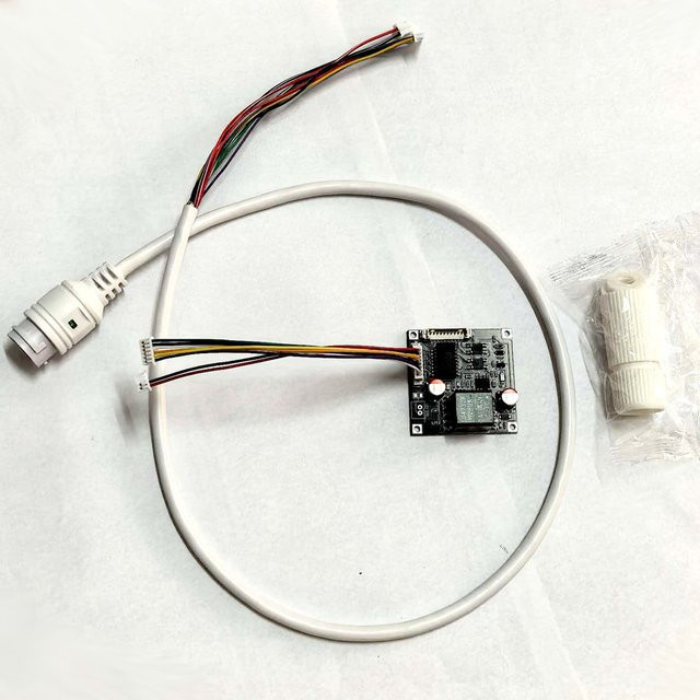 100 Stück Smart Output 48 V zu 12 V/2A CCTV PoE Modul PCB Board mit PoE Kabel in Multicolour - Bild 1