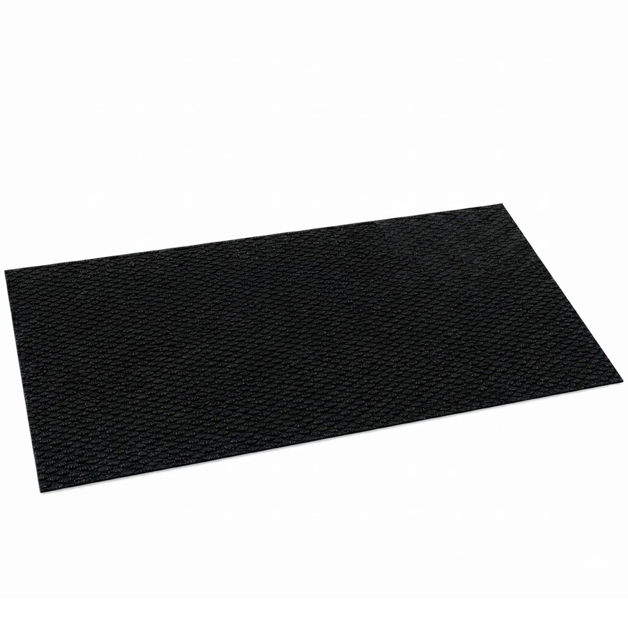 Floordirekt Schmutzfangmatte Hong Kong PRO Schwarz B: 80 cm, T: 500 cm, H: 1 cm mit TPE-Rücken und rutschfester Oberfläche - Bild 2