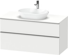 Duravit Waschtischunterschrank D-Neo in Weiß, Wandmontage mit Schubladen und Türen, B/T: 120 x 55 cm - Bild 1