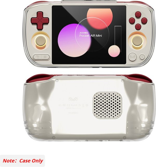 AYANEO Pocket Air Mini TPU Schutzhülle mit Kühlfunktion und Anti-Drop-Schutz in Schwarz oder Transparent - Bild 1