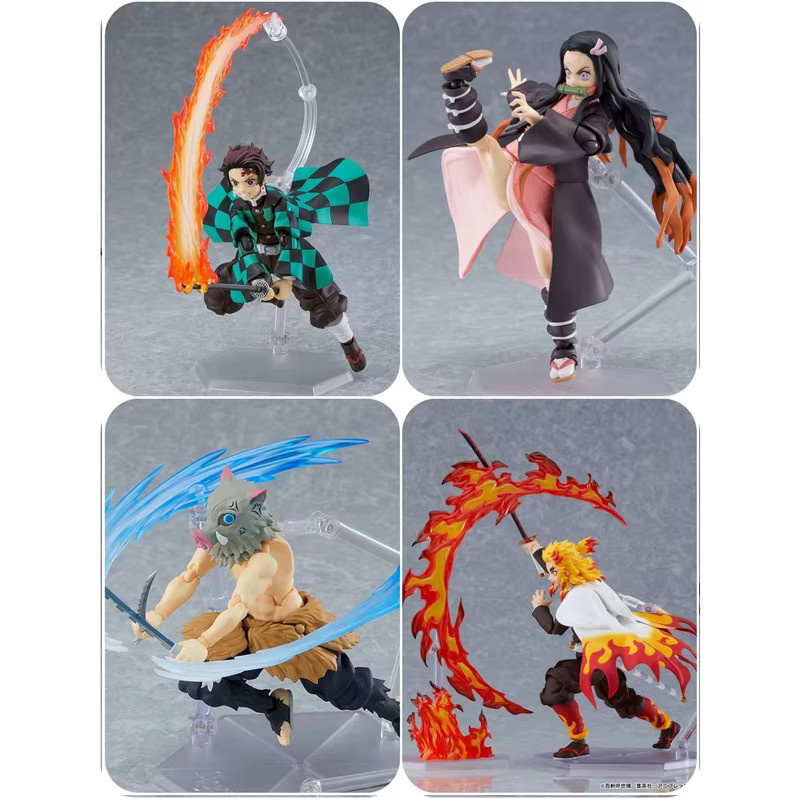 Bandai Demonslayer Figma Ko Gelenk Actionfiguren, 14 cm, Einzelfigur - Bild 2