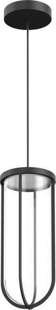 Flos In Vitro Pendelleuchte Outdoor Schwarz aus Aluminium und Borosilikatglas dimmbar - Bild 1