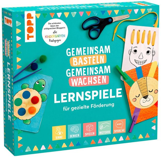 Topp Lernspiel-Box Bunt / Mehrfarbig Set ab 3 Jahren - Bild 1