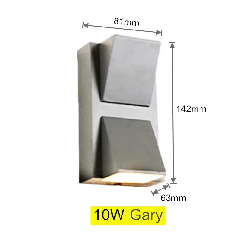 Lyfs Moderne LED-Wandleuchte Schwarz mit Bewegungssensor und Up-Down-Licht für Garten, Terrasse und Balkon - Bild 5