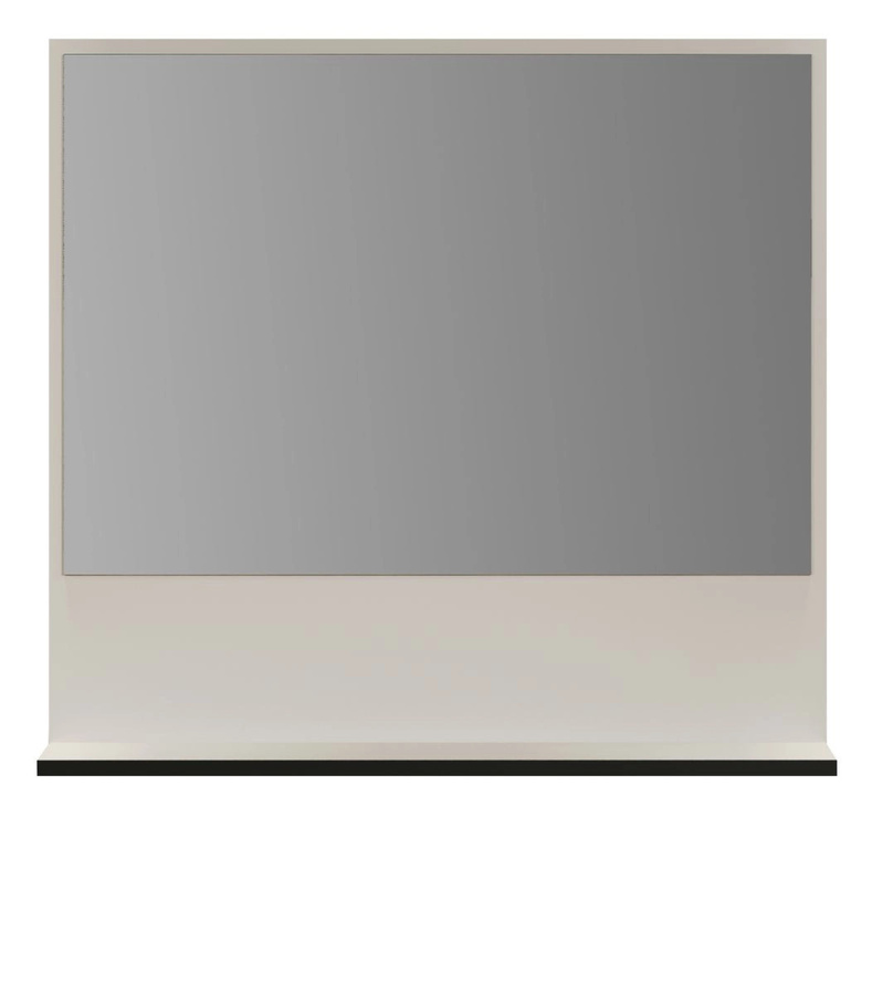 Badezimmer Spiegel Feliz von TOP.FURN in Grau, Breite: 80 cm, Höhe: 74 cm, Tiefe: 14 cm - Bild 4