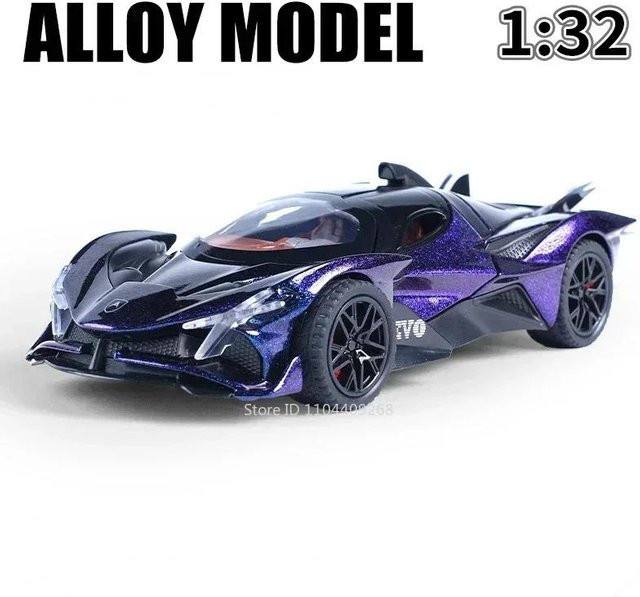 Linyi Toy Car Pagani Zonda Apollo Evo Spielzeugauto, 1:32, Sound und Licht, ab 14 Jahren - Bild 1