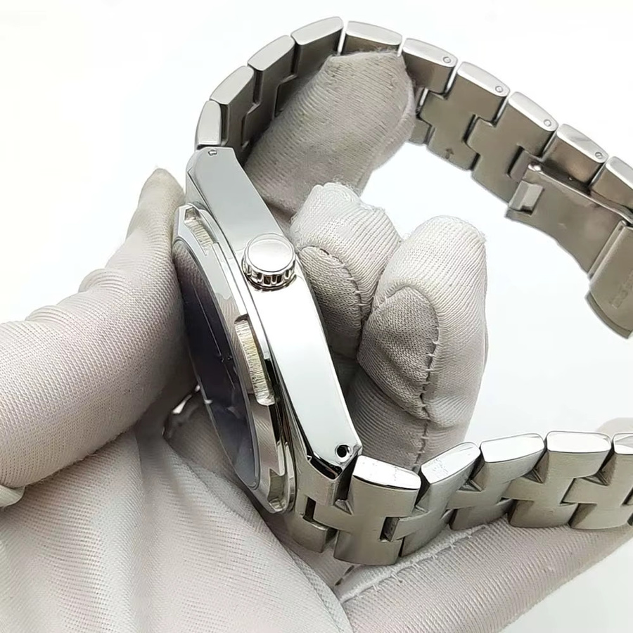 Parnsrpe Armbanduhr, Automatik, Edelstahl, Silber, Herren - Bild 3