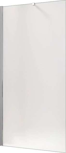 AICA Walk In Duschkabine aus Milchglas mit Nano-Beschichtung, Farbe: Weiß, B: 100 cm, H: 200 cm - Bild 1