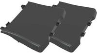 Weber Seitentisch-Set für Q1000N-Serie, 2 Stück, schwarz, B/T/H: 30 x 23 x 6 cm - Bild 2