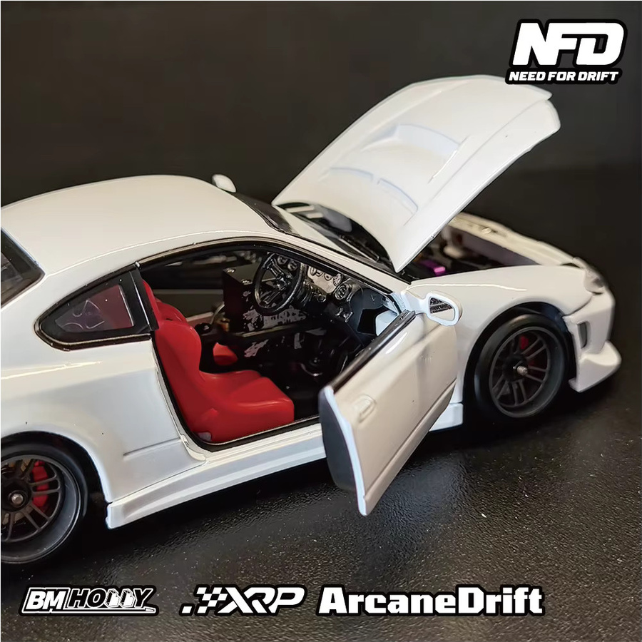 AT 99 MODEL NFD-S15 RC Drift Auto, 1/24, mit Gyroskop, ferngesteuert - Bild 4