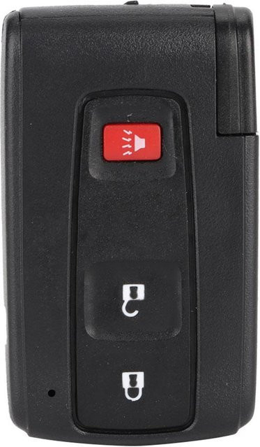 Klappschlüssel Gehäuse Hülle für Toyota Prius 2004-2009 in Schwarz - Bild 1