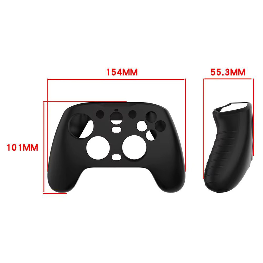 Gamesir Silikon-Schutzhülle für G7 Pro und G7 SE Gaming-Controller in Schwarz, stoßfest und rutschfest - Bild 6