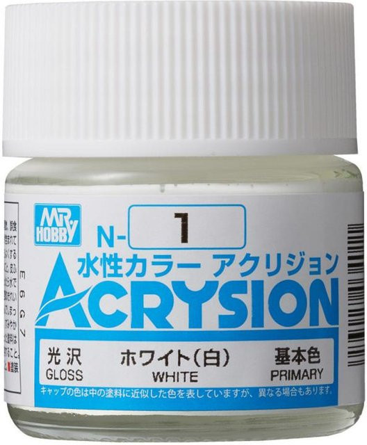 Mr Hobby Acrysion White, 10 ml - Bild 1