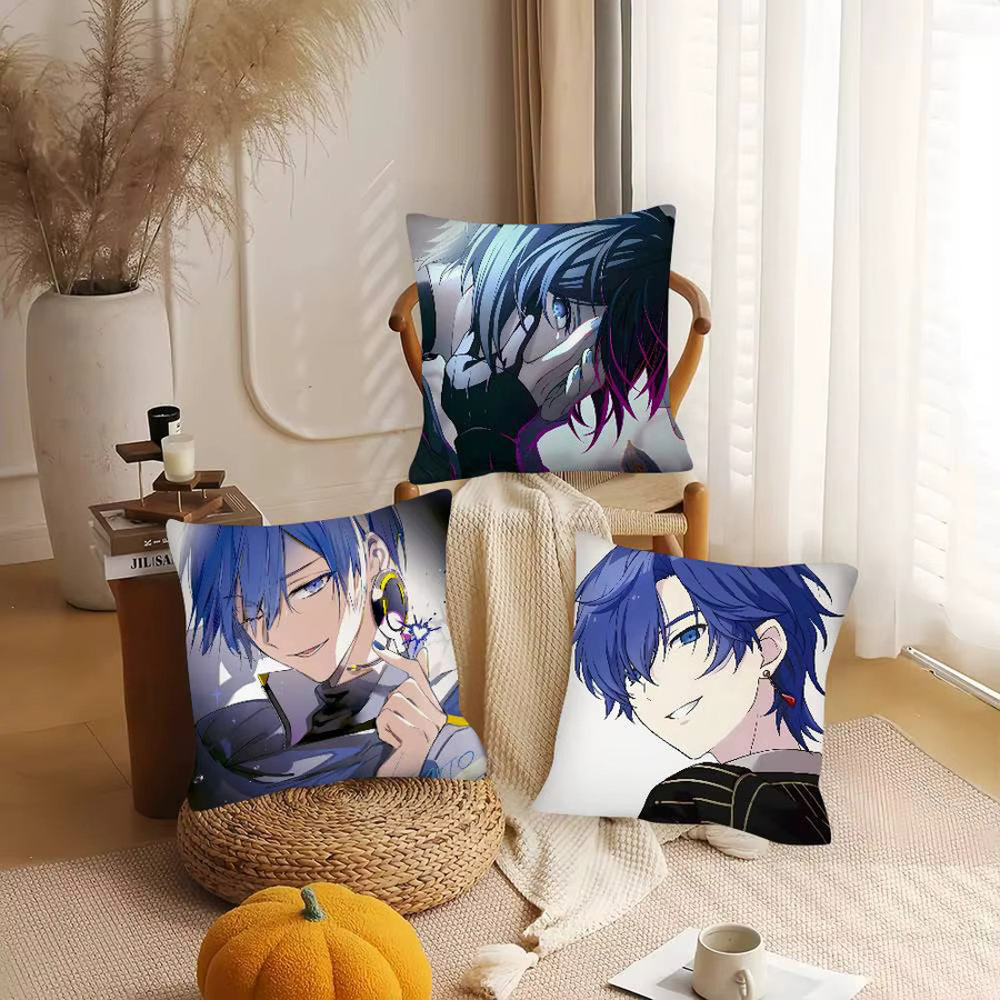 Kayou Kaito Cosplay Kissenbezug quadratisch mehrfarbig B/B/H: 40 x 40 x 40 cm - Bild 4