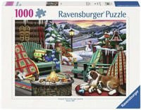 Ravensburger Puzzle Wohlfühlabend mit 1000 Teilen im winterlichen Design - Bild 1