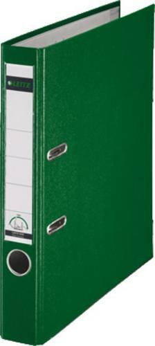 Leitz Lever Arch Ordner DIN A4 aus Kunststoff, Farbe: Grün, Rückenbreite: 52 mm - Bild 1