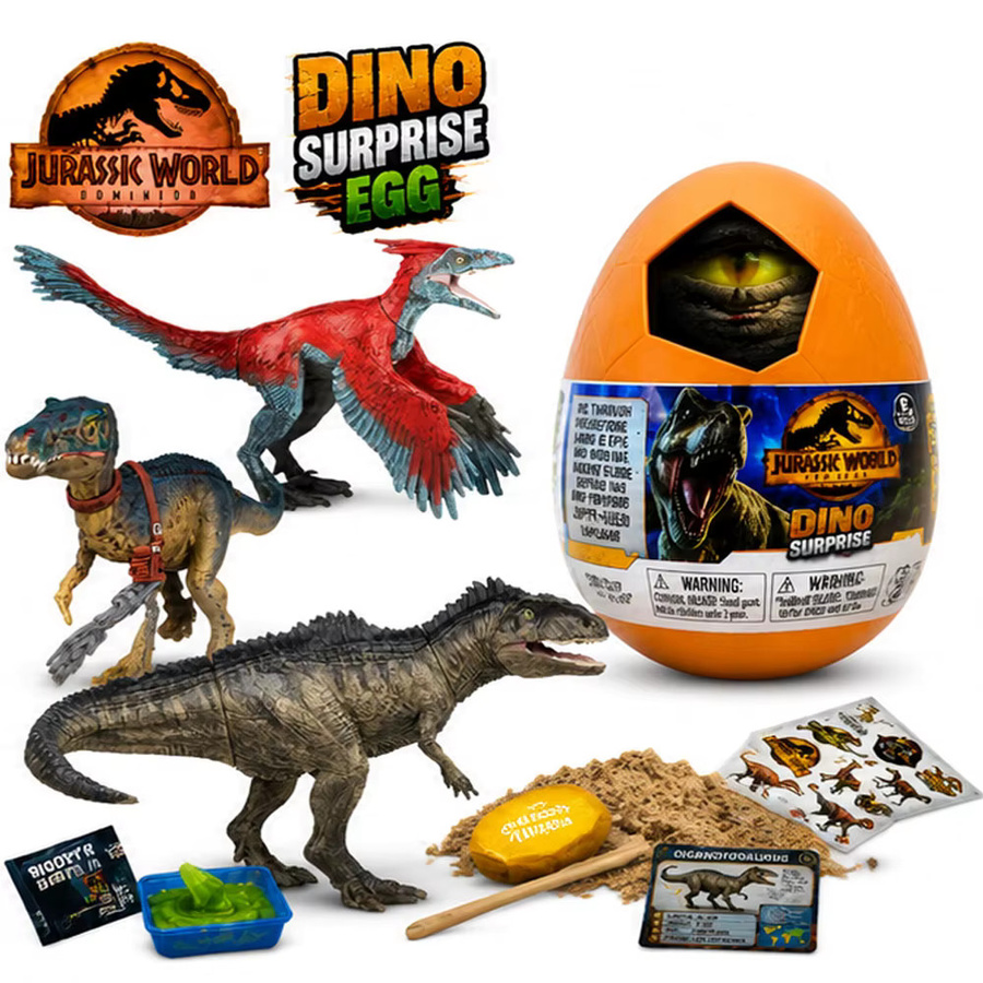 Bandai Jurassic World Dinosaurier Überraschungsei-Spielzeug, ab 3 Jahren - Bild 4