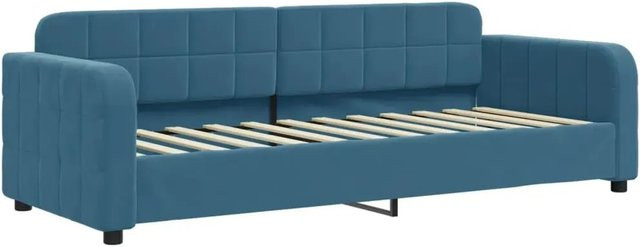 vidaXL Tagesbett Blau aus Samt B/T/H: 80 x 200 cm - Bild 1
