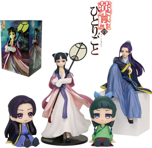 Bandai The Apothecary Diaries Maomao Jinshi Hanfu Ver. Mini Q Version Sitzende Puppe, Einzelfigur, Kunststoff, Bunt / Mehrfarbig - Bild 1
