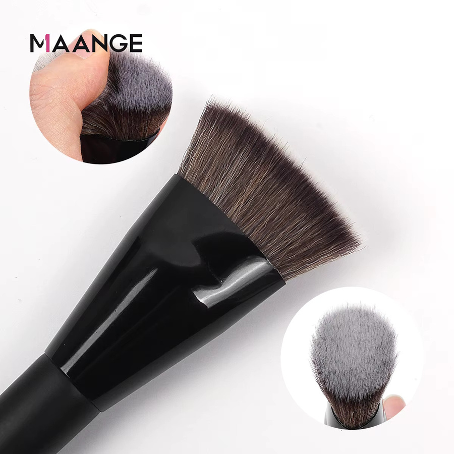 Maange Foundation Brush, Flach, Round Tube, mit Box - Bild 4