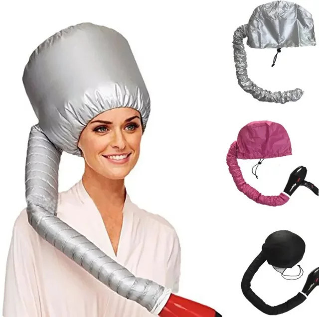Haartrockner Hut, pink, für lockiges Haar, Unisex - Bild 1