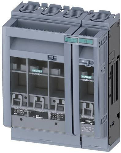Siemens 3NP11341CA10 Sicherungslasttrennschalter, Sicherungsgröße 00, 160A, 690 V/AC, 440 V/DC, grau - Bild 1