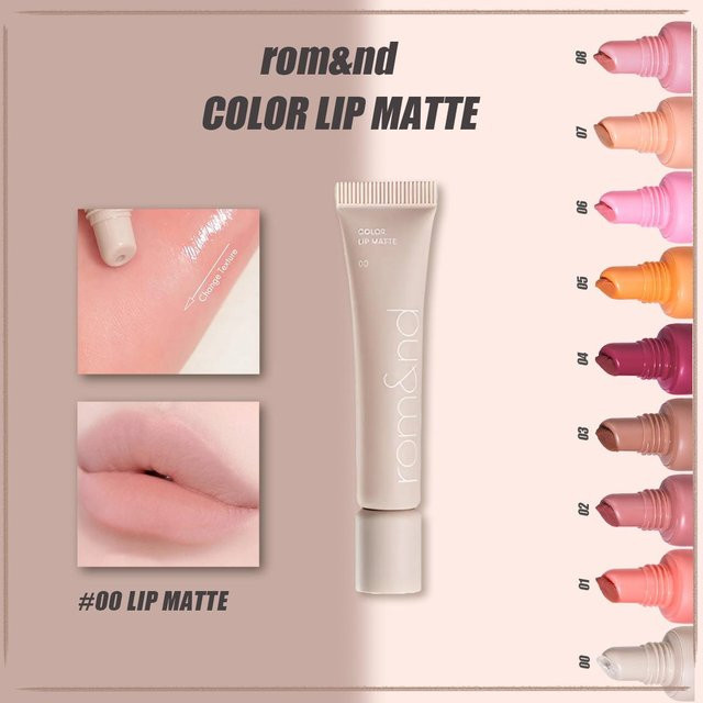 Rom&nd Color Lip Matte, 8g, Matt - Bild 1