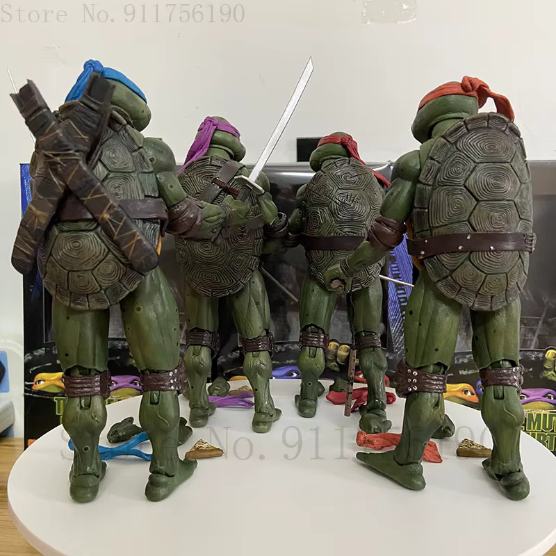 NECA Mutant Ninja Turtles Actionfiguren, Set - Bild 3